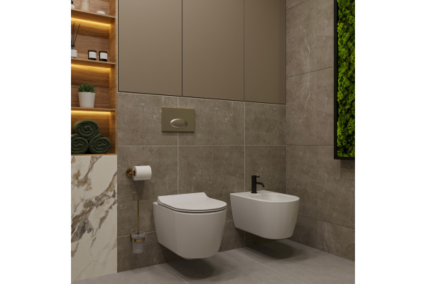 Ершик DEKOR BANYO Alina Gold A40 6009 02
