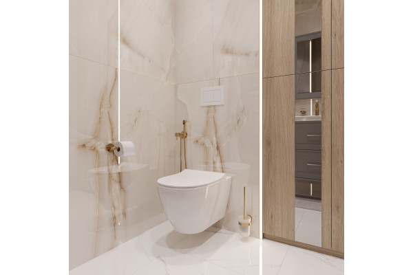 Держатель туалетной бумаги DEKOR BANYO Alina Gold A40 407 02
