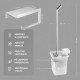 Набор DEKOR BANYO SS 304, Ершик + Держатель туалетной бумаги