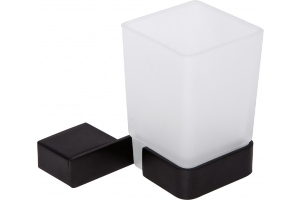 Набор DEKOR BANYO SS 304 Black, Мыльница + Стакан + Ершик + Держатель туалетной бумаги
