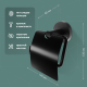 Держатель туалетной бумаги DEKOR BANYO Alina Black A40 407 01 04