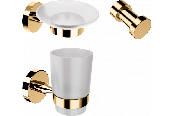 Комплект DECOR BANYO Alina Gold A40 405 02 + A40 408 02 02 + A40 406 02