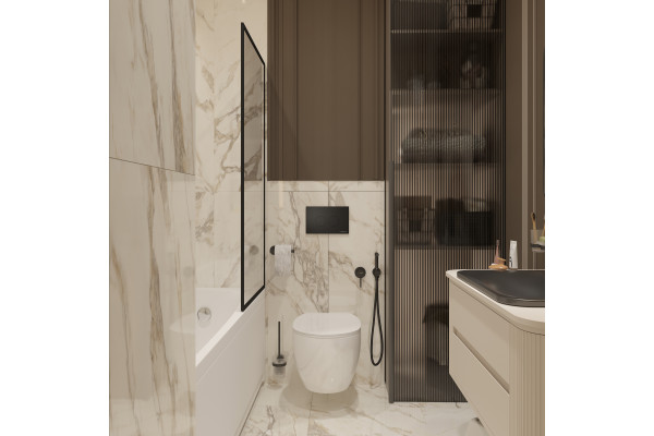 Ершик DEKOR BANYO Alina Black A40 6009 04