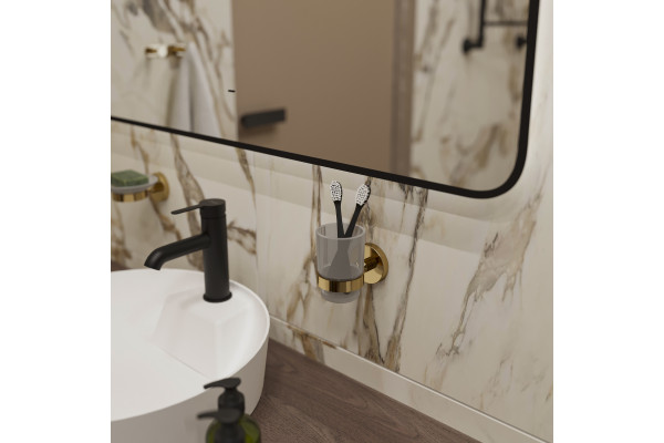 Стакан DEKOR BANYO Alina Gold A40 406 02