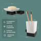 Набор DEKOR BANYO SS 304 Black, SS304 007 01 04 + SS304 005 04 + SS304 006 04 + SS304 008 04 + SS304 008 14