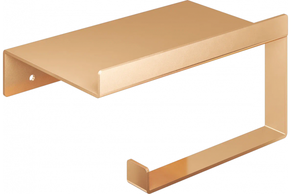 Набор DEKOR BANYO SS 304 Gold, Ершик + Держатель туалетной бумаги