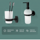 Набор DEKOR BANYO Alina Black A40 406 04 +, A40 408 04 + A40 5012 04