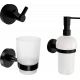 Набор DEKOR BANYO Alina Black A40 406 04 +, A40 408 04 + A40 5012 04