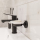 Мыльница DEKOR BANYO Alina Black A40 405 04, черная