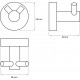 Крючок DEKOR BANYO Alina White A40 408 05