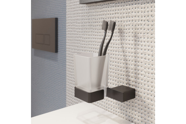 Стакан DEKOR BANYO SS 304 Black SS304 006 04