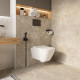 Держатель туалетной бумаги DEKOR BANYO SS 304 Black, черный, с полкой для телефона