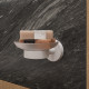 Мыльница DEKOR BANYO Alina White A40 405 05, белая