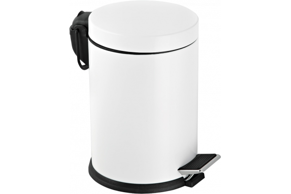 Мусорное ведро DEKOR BANYO Waste Bins 6011 02 02 05, белое, 5 л