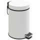 Мусорное ведро DEKOR BANYO Waste Bins 6011 02 02 05, белое, 5 л
