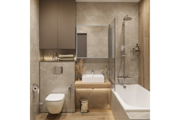 Мусорное ведро DEKOR BANYO Waste Bins 6011 02 02, 5 л