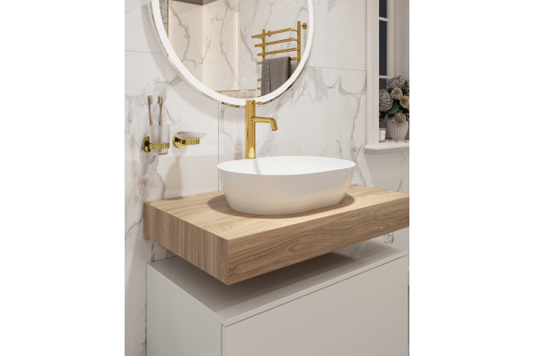 Мыльница DEKOR BANYO Alina Gold A40 405 02, золото