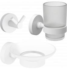 Набор DEKOR BANYO Alina White, A40 406 05 + A40 408 05 + A40 405 05