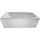 Акриловая ванна DIWO Смоленск 170x75 см, с каркасом