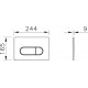 Комплект  Чаша для унитаза подвесного DIWO Сочи 7508N003-0079 безободковая + Крышка-сиденье DIWO Сочи Yakut 0344 с микролифтом + Система инсталляции д