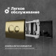 Система инсталляции для унитазов DIWO 4501 с кнопкой смыва 7315 золотая