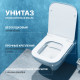 Комплект Унитаз подвесной DIWO Сочи 7508N003-0079 безободковая + Крышка Yakut 0344 с микролифтом + Инсталляция + Кнопка 7310 белая