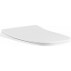 Комплект Унитаз подвесной Seramiksan Petite + Крышка AG50006 с микролифтом + Инсталляция DIWO + Кнопка 7315 золотая
