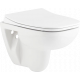 Комплект Унитаз подвесной Seramiksan Petite + Крышка AG50006 с микролифтом + Инсталляция DIWO + Кнопка 7315 золотая