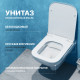 Комплект Унитаз подвесной DIWO Сочи 7508N003-0079 безободковая + Крышка Yakut 0344 с микролифтом + Инсталляция + Кнопка 7320 белая