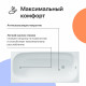 Акриловая ванна DIWO Анапа 150x70 см, с ножками