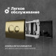 Кнопка смыва DIWO 7315 золотая