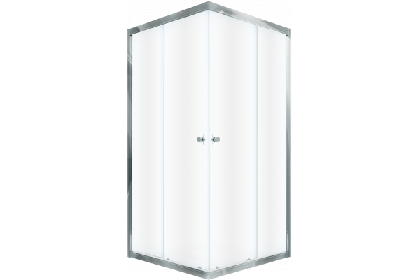 Душевой уголок DIWO Анапа 80x80, профиль хром глянец