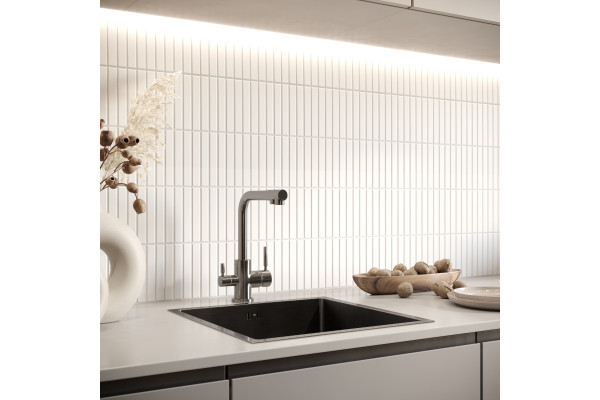 Смеситель для кухни Domaci Равенна DCB 3003N черный