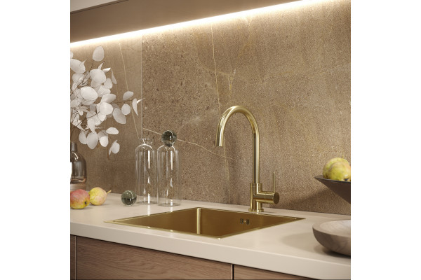 Смеситель для кухни Domaci Равенна DCB 3004 золото