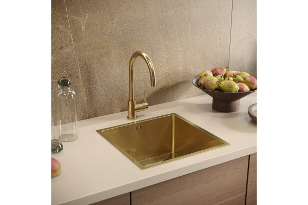 Смеситель для кухни Domaci Равенна DCB 3004 золото