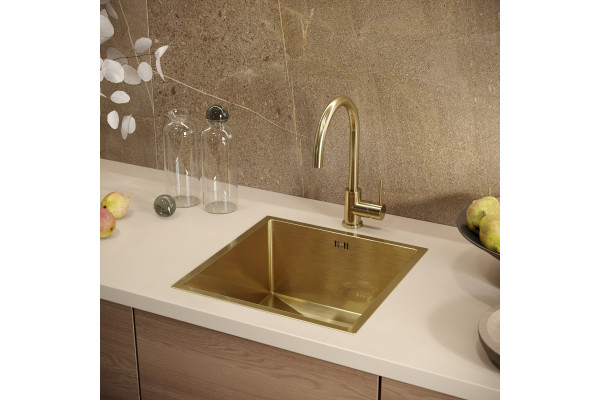 Смеситель для кухни Domaci Равенна DCB 3004 золото
