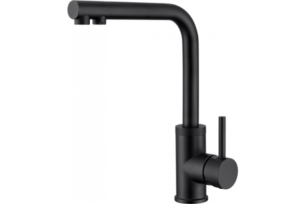 Смеситель для кухни Domaci Равенна DCB 7015 черный
