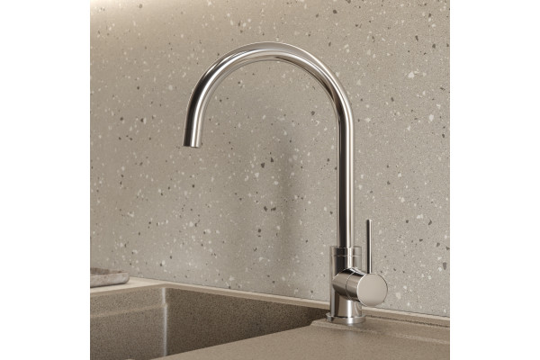 Смеситель для кухни Domaci Равенна DC-3004 хром