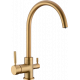 Смеситель для кухни Domaci Равенна DCB 3007 золото