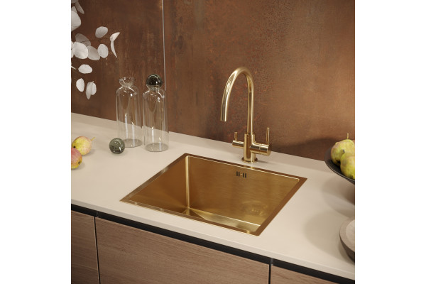 Смеситель для кухни Domaci Равенна DCB 3007 золото