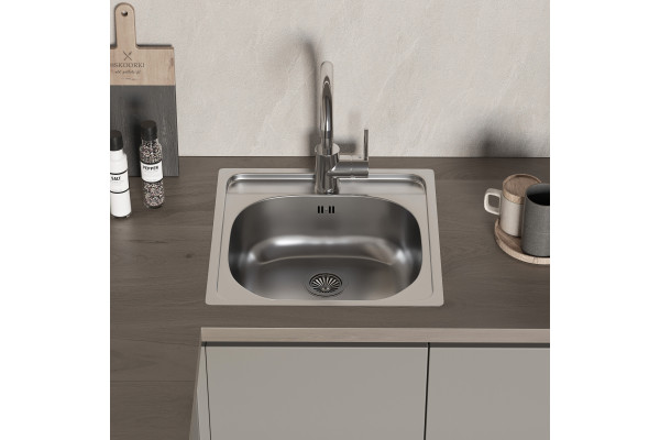 Смеситель для кухни Domaci Равенна KS-01cr хром