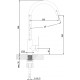 Смеситель для кухни Domaci Равенна ND-05b