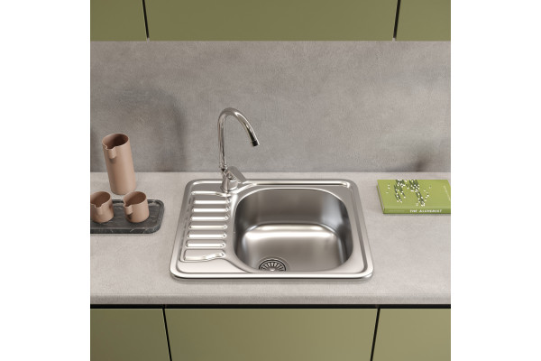 Смеситель для кухни Domaci Равенна SM-01cr хром
