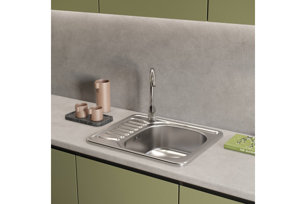 Смеситель для кухни Domaci Равенна SM-01cr хром