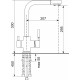 Смеситель для кухни Domaci Солерно UQ-016-07 уголь