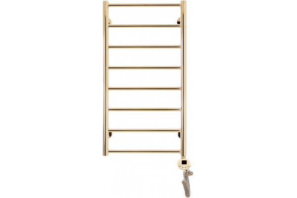 Полотенцесушитель электрический Domoterm Медея П8 40x80, золото, R