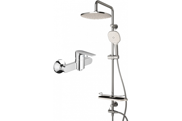 Душевая стойка Dorff Prime D0740030 со смесителем