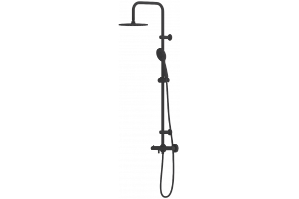Душевая стойка Dorff Futura D0710522 черная