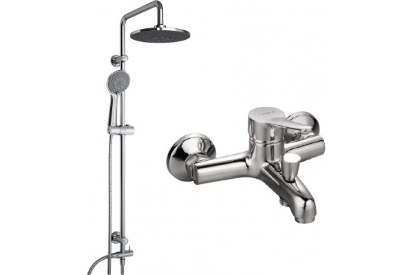 Душевая стойка Dorff Norma D0711040 со смесителем