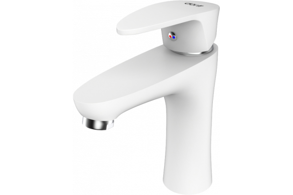 Смеситель для раковины Dorff Alpha D9021000WH белый